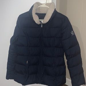 Ralph Lauren navy blue coat